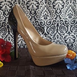 Steve Madden Bevv two tone heels